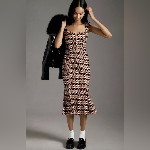 The Cecily Fit & Flare Sweetheart Dress Maeve - Picture 1 of 2